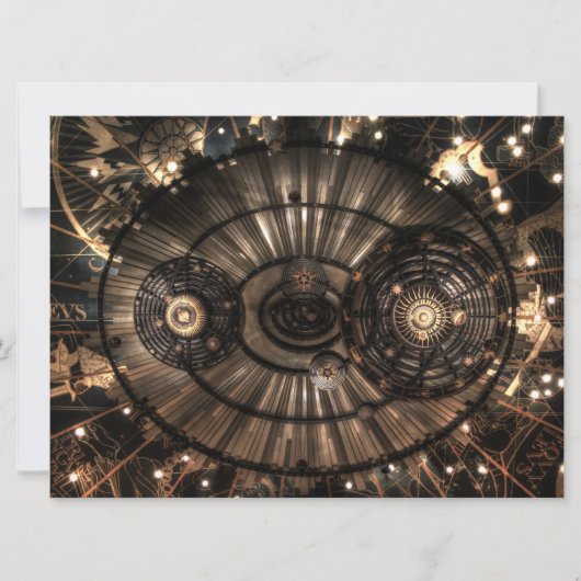 Mechanische Stoampunk Zodiak sterrenbeelden (Voorkant)