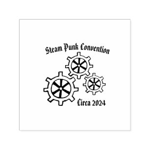  Mechanische Stoom Punk Stamp Zelfinktende Stempel