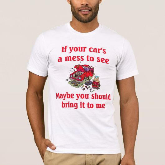 Mechanische T-shirt (Voorkant)
