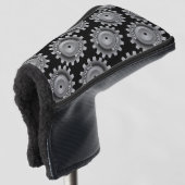 Mechanische tandwielen golfheadcover (3/4 voorkant)