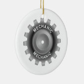 Mechanische tandwielen keramisch ornament (Rechts)
