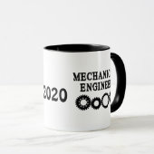 Mechanische tandwielen mok (Voorkant rechts)