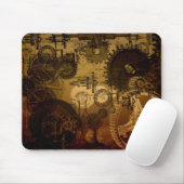 Mechanische tandwielen Mousepad Muismat (Met muis)