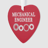 Mechanische tandwielen ornament (voorkant)