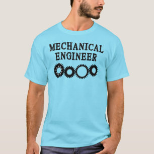 Mechanische tandwielen t-shirt