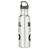 Mechanische tandwielen waterfles (Achterkant)