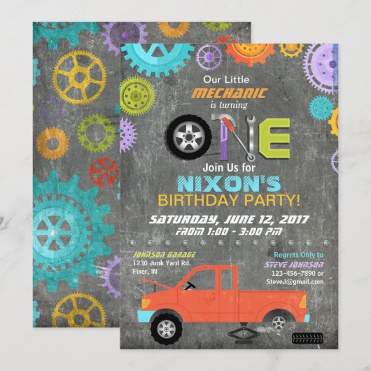 Mechanische tandwieloverbrengingen voor auto's kaart (Voorkant / Achterkant)