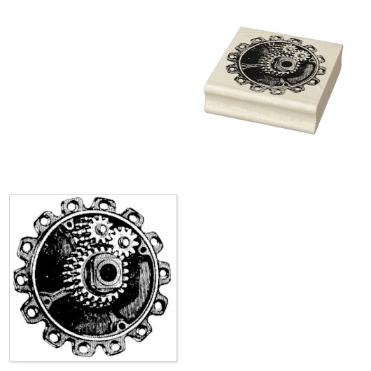 mechanische tandwielroerstang rubberstempel (Gestempeld)