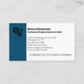 Mechanische technicus consultant visitekaartje (Voorkant)