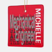 Mechanische technicus Extraordinaire CUSTOM Keramisch Ornament (Links)