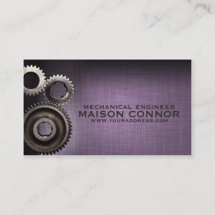 Mechanische technische kaart voor mechanische vers visitekaartje
