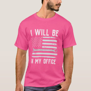 Mechanische Tshirt voor Heren Engineer Handyman Ga