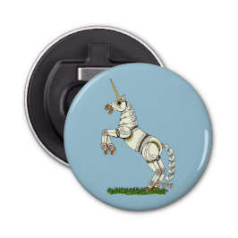 Mechanische Unicorn Button Flesopener