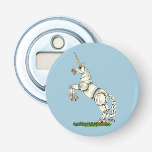 Mechanische Unicorn Button Flesopener
