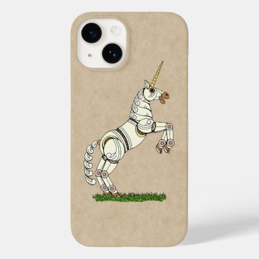 Mechanische Unicorn Case-Mate iPhone Case (Achterkant)