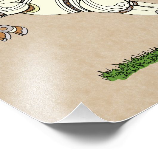 Mechanische Unicorn Foto Afdruk (Hoek)