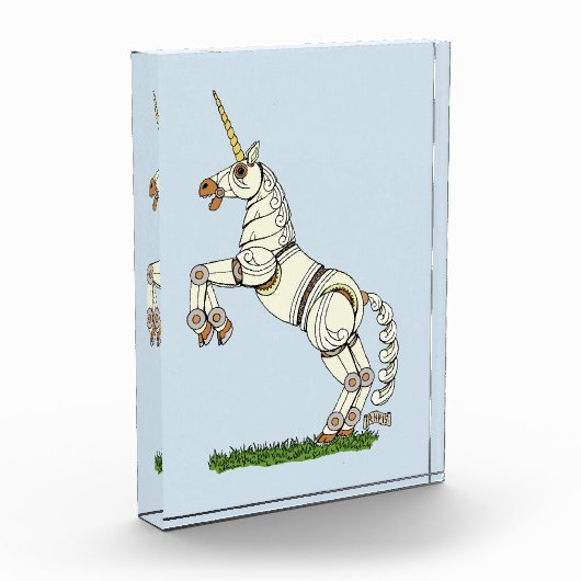 Mechanische Unicorn Fotoblokken (Links)
