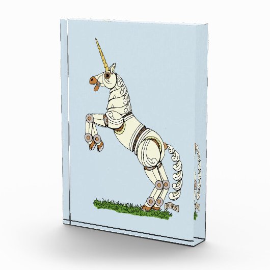 Mechanische Unicorn Fotoblokken (Rechts)