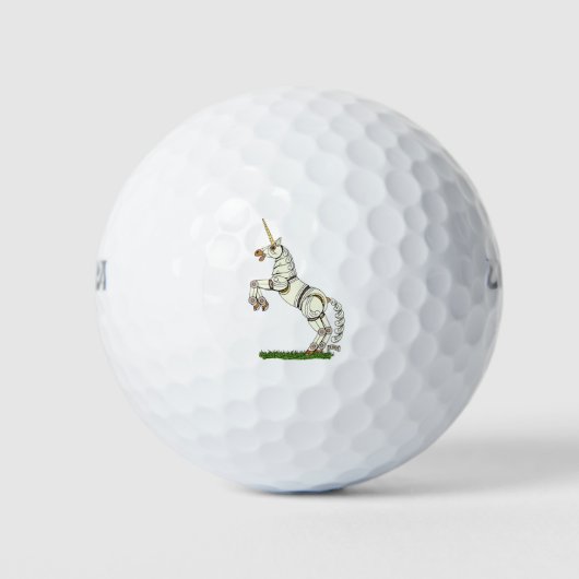 Mechanische Unicorn Golfballen (Voorkant)