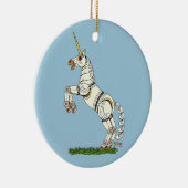 Mechanische Unicorn Keramisch Ornament (Rechts)