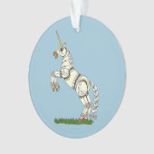 Mechanische Unicorn Ornament (voorkant)