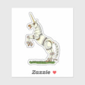 Mechanische Unicorn Sticker (Vel)