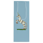 Mechanische Unicorn Wijn Cadeautas (Voorkant)