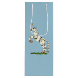 Mechanische Unicorn Wijn Cadeautas