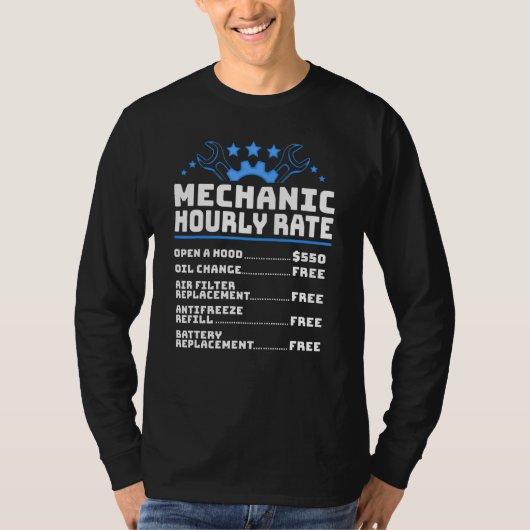Mechanische uurfrequentie 2 t-shirt (Voorkant)