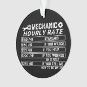 Mechanische uurfrequentie ornament (voorkant)