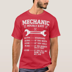 Mechanische uurlonen t-shirt