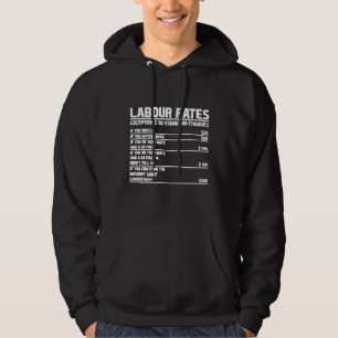 Mechanische uurlonen van werknemers T Hoodie
