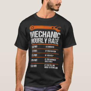 Mechanische Uurly Rate Future Mechanic T-shirt