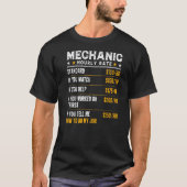 Mechanische uurwerker t-shirt (Voorkant)