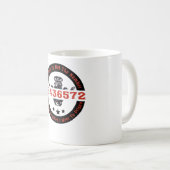 Mechanische V8 Motorventiel 8-cilindermotor Koffiemok (Voorkant rechts)