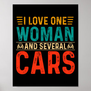 Mechanische vader Ik hou van een vrouw en een aant Poster