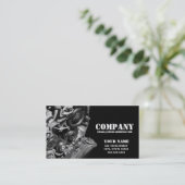 Mechanische versnellingen Visitekaartje 3,5 x 2,0  (Staand voorkant)