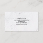 Mechanische versteviging | Auto-Logo Visitekaartje (Achterkant)