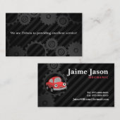 Mechanische Visitekaartjes (Voorkant / Achterkant)