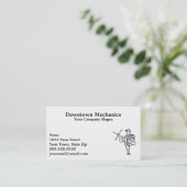 Mechanische Visitekaartjes (Staand voorkant)