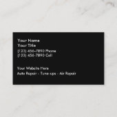 Mechanische Visitekaartjes (Achterkant)