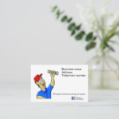 Mechanische Visitekaartjes - Maak ze je eigen (Staand voorkant)