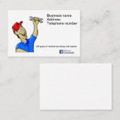 Mechanische Visitekaartjes - Maak ze je eigen (Voorkant / Achterkant)