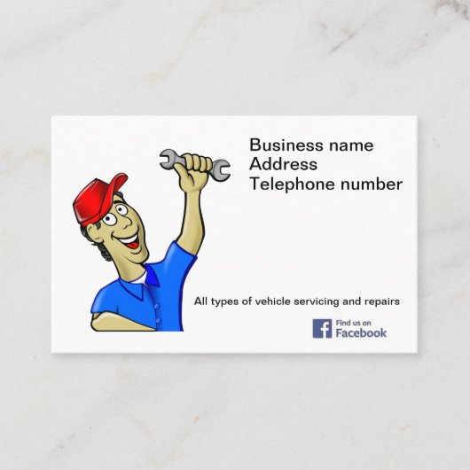 Mechanische Visitekaartjes - Maak ze je eigen (Voorkant)