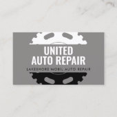 Mechanische Visitekaartjes Mobil Auto Reparatie (Voorkant)