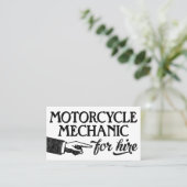 Mechanische Visitekaartjes voor motorfietsen - Koe (Staand voorkant)