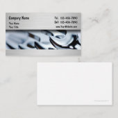 Mechanische Visitekaartjes voor motorvoertuigen (Voorkant / Achterkant)