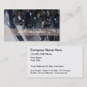 Mechanische Visitekaartjes voor motorvoertuigen (Voorkant / Achterkant)