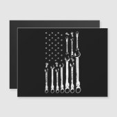 Mechanische Vlag Amerikaanse Patriottische Vlag Au (Voorkant / Achterkant)