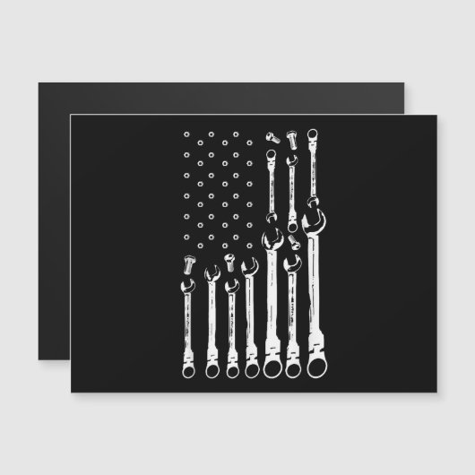 Mechanische Vlag Amerikaanse Patriottische Vlag Au (Voorkant / Achterkant)